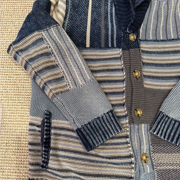 Lucky Brand patchwork cardigan - Picture 5 of 9